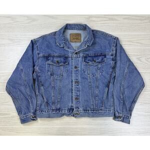 Vintage 57598 White Tab Levi Denim Jacket